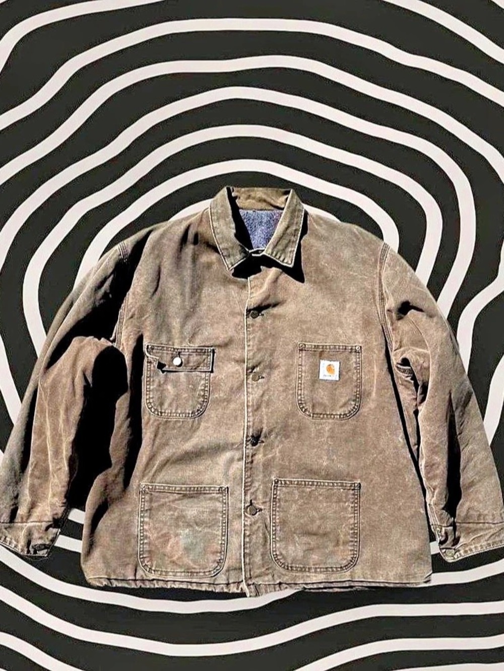 Carhartt Blanket-Lined Duck Chore Coat